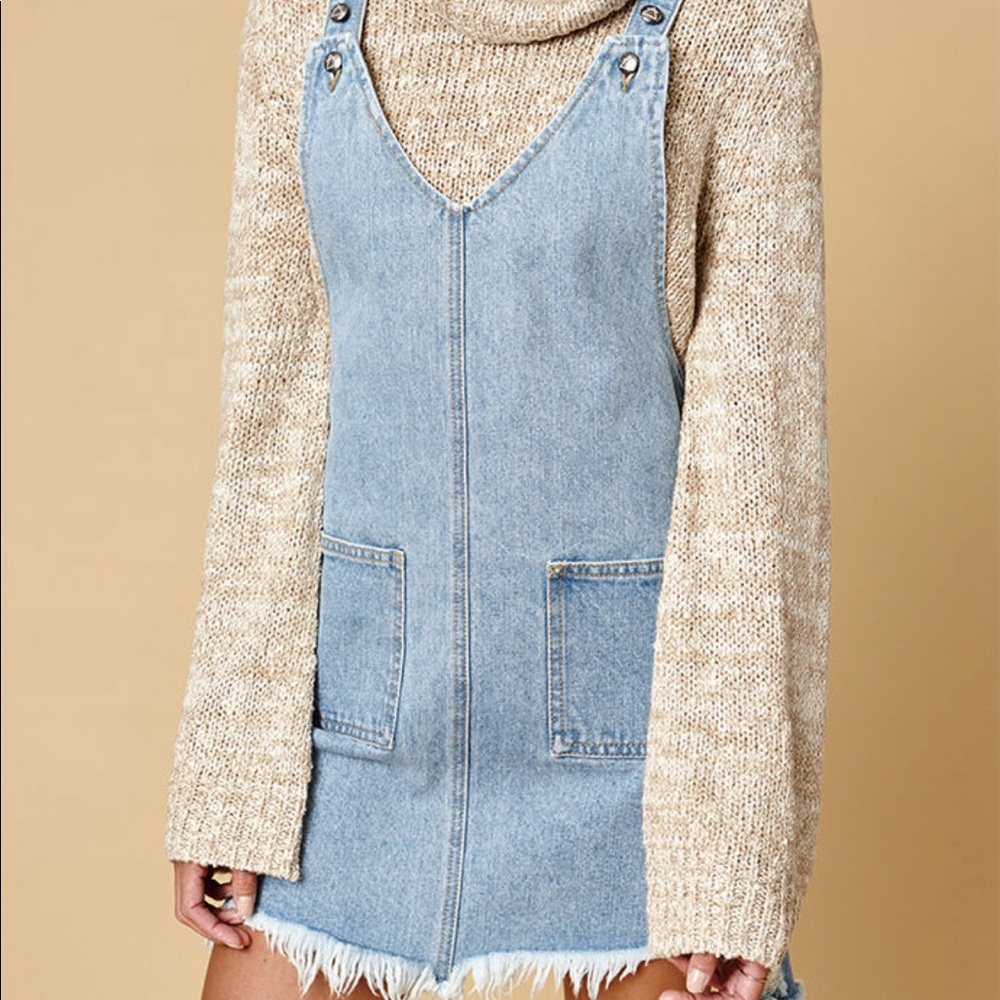 Somedays Lovin denim overall dress